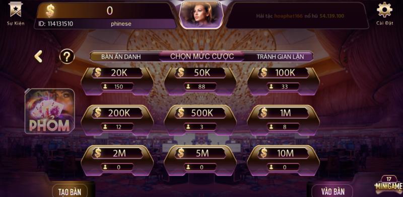 3.2 Có một chiến thuật chơi game cụ thể, rõ ràng chơi bài phỏm