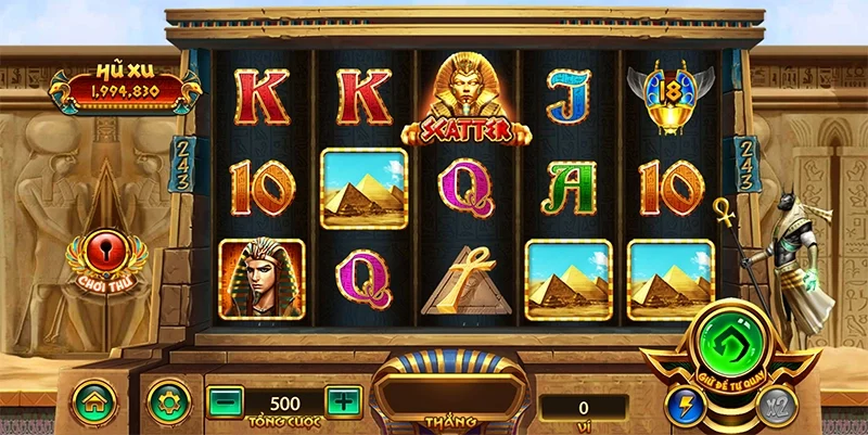 Bí mật Cleopatra - Slot game hấp dẫn tại cổng game Gemwin