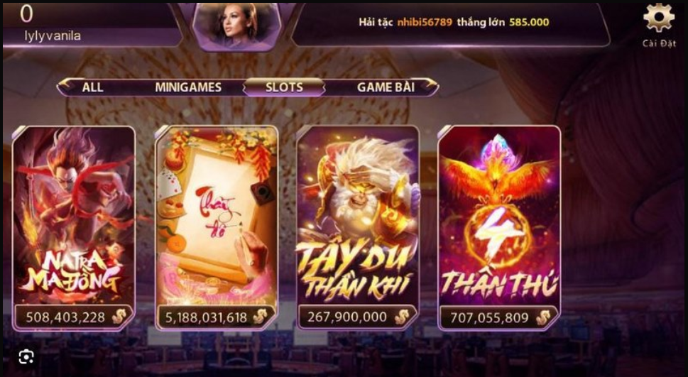 Khám phá game nổ hũ Slots 4 Thần Thú GemWin - Bí quyết chinh phục 