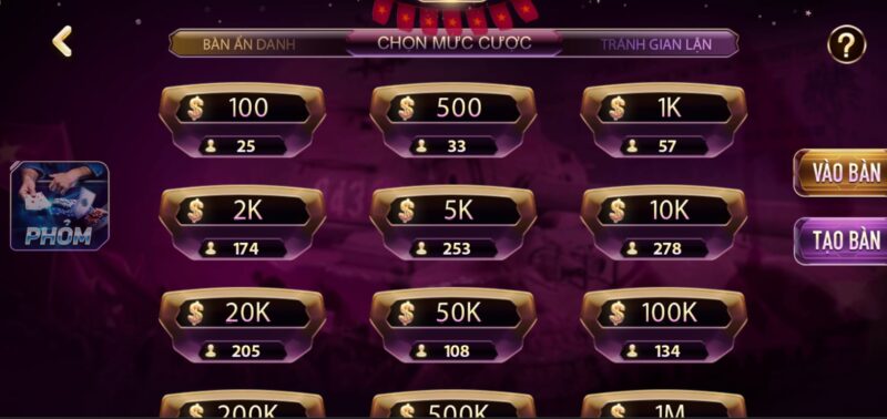 Game Bài Tại Gemwin - Cách Chọn Mức Cược Hợp Lý